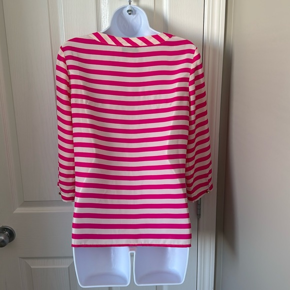 JUICY COUTURE Striped 3/4 sleeve top - Picture 4 of 8